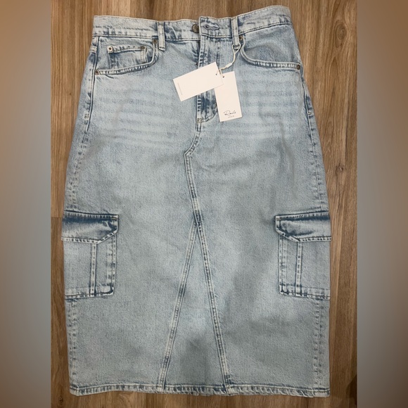 Rails Denim Midi-Skirt - Picture 12 of 12
